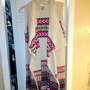 Max Studio Sleeveless Cardigan